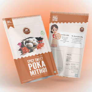 Spicy Sweet Poka Mithoi ( পকা মিঠৈ )