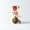 A Pouch of sesame til ladoo in a minimilastic background ; buy til ladoo online